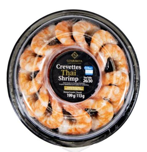 Gourmeta Shrimp Ring_Size: 26-30_with sauce_12 U/CS